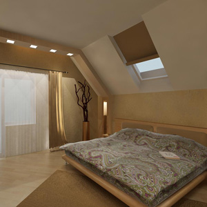 Дизайн интерьера гостевой спальни